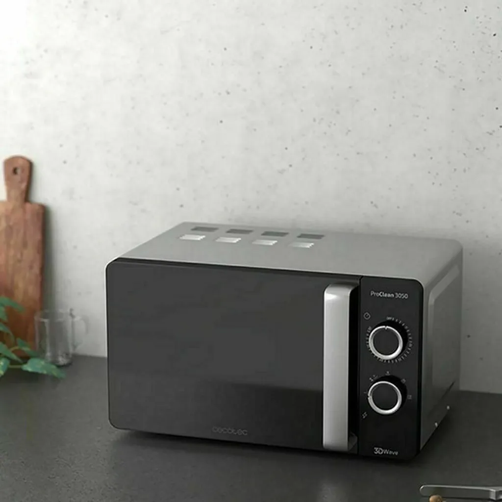 Petit Micro-ondes Pose Libre Cecotec ProClean 3050 Design Argent 20L - 4