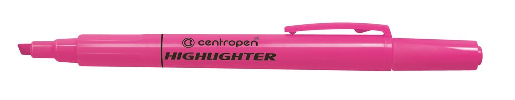 Evidenziatore Centropen 8722 punta a cuneo 1,4 mm rosa Immagine del prodotto 