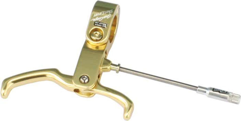 Shot Lever Fixie Bremshebel Single Speed Track Gold