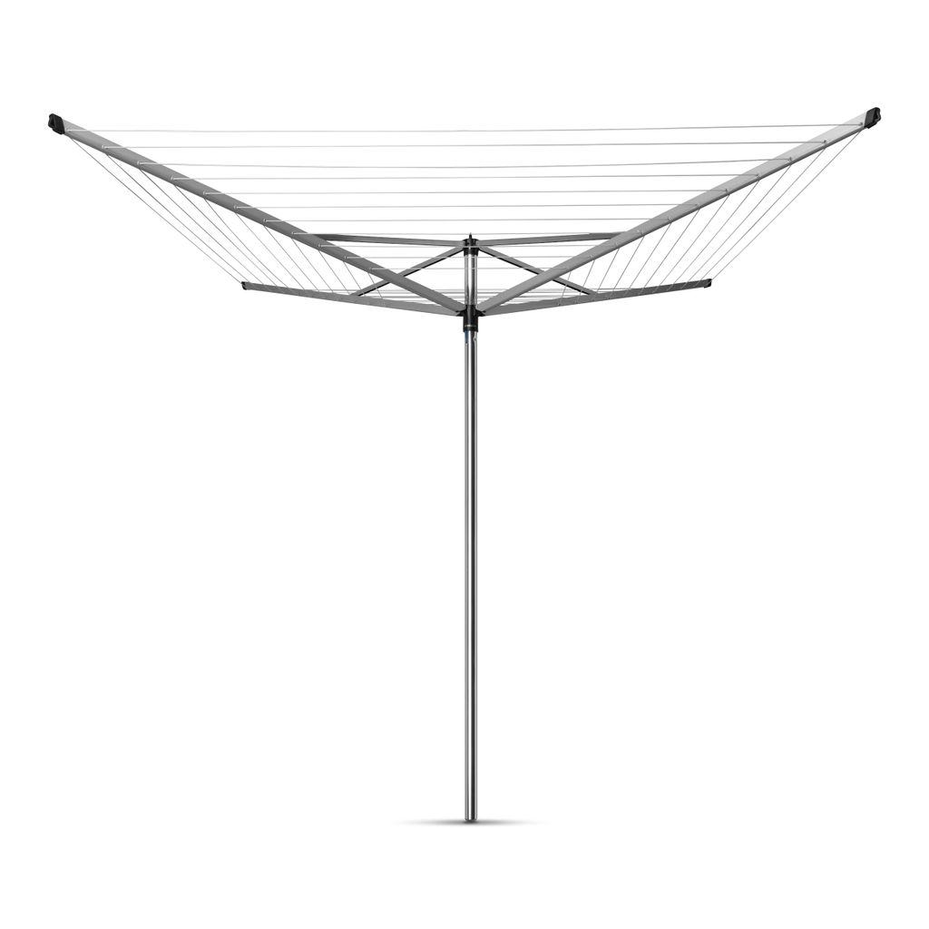 Brabantia Wäschespinne"T" 60M Bodenanker Grau, 310867