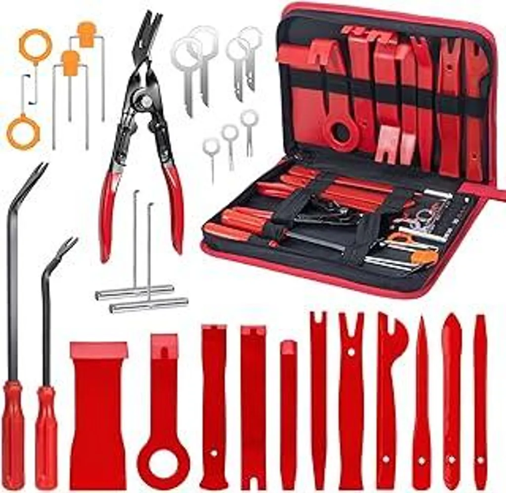 Kit Rimozione Cruscotto e Audio 28 Pezzi - Utensili Professionali Auto