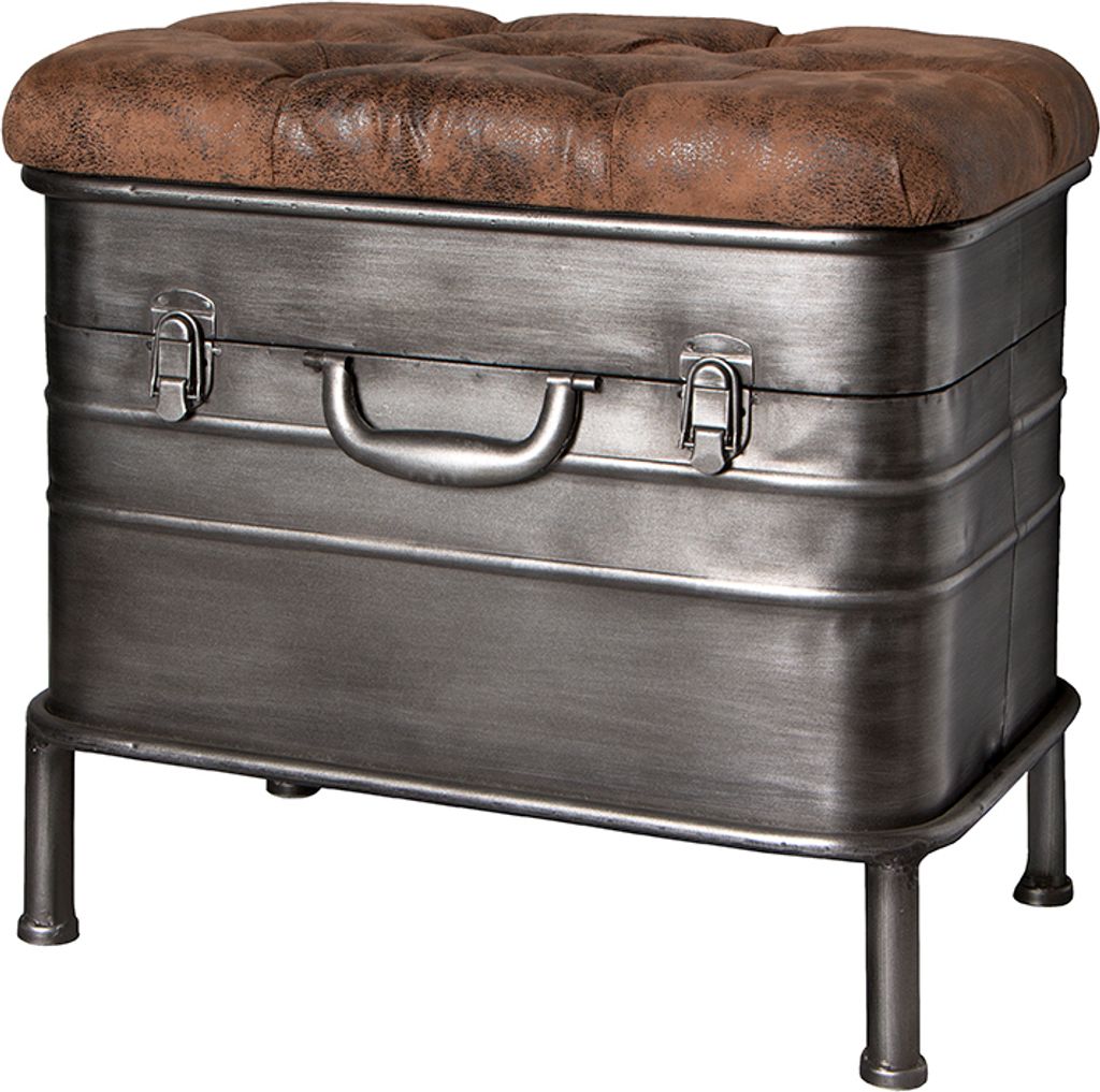 Sitzbank Dielenbank Flurbank Möbel Schuhablage Flurmöbel Bank "Pipe"