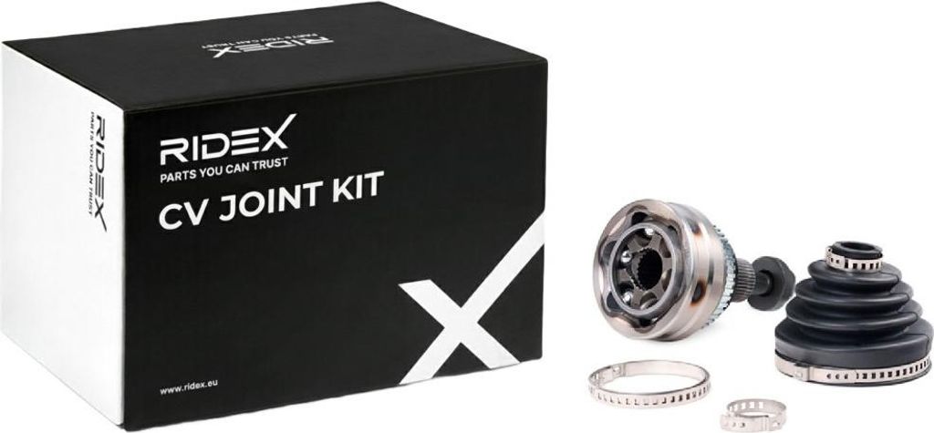 RIDEX Gelenksatz Antriebswelle Vorne Radseitig für AUDI 80 Produktbild 