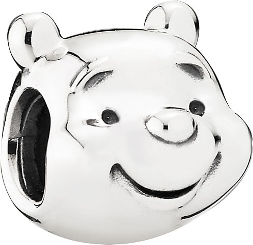 PANDORA Disney Charm 791566 Winnie Puuh Bär Portrait Silber Produktbild 