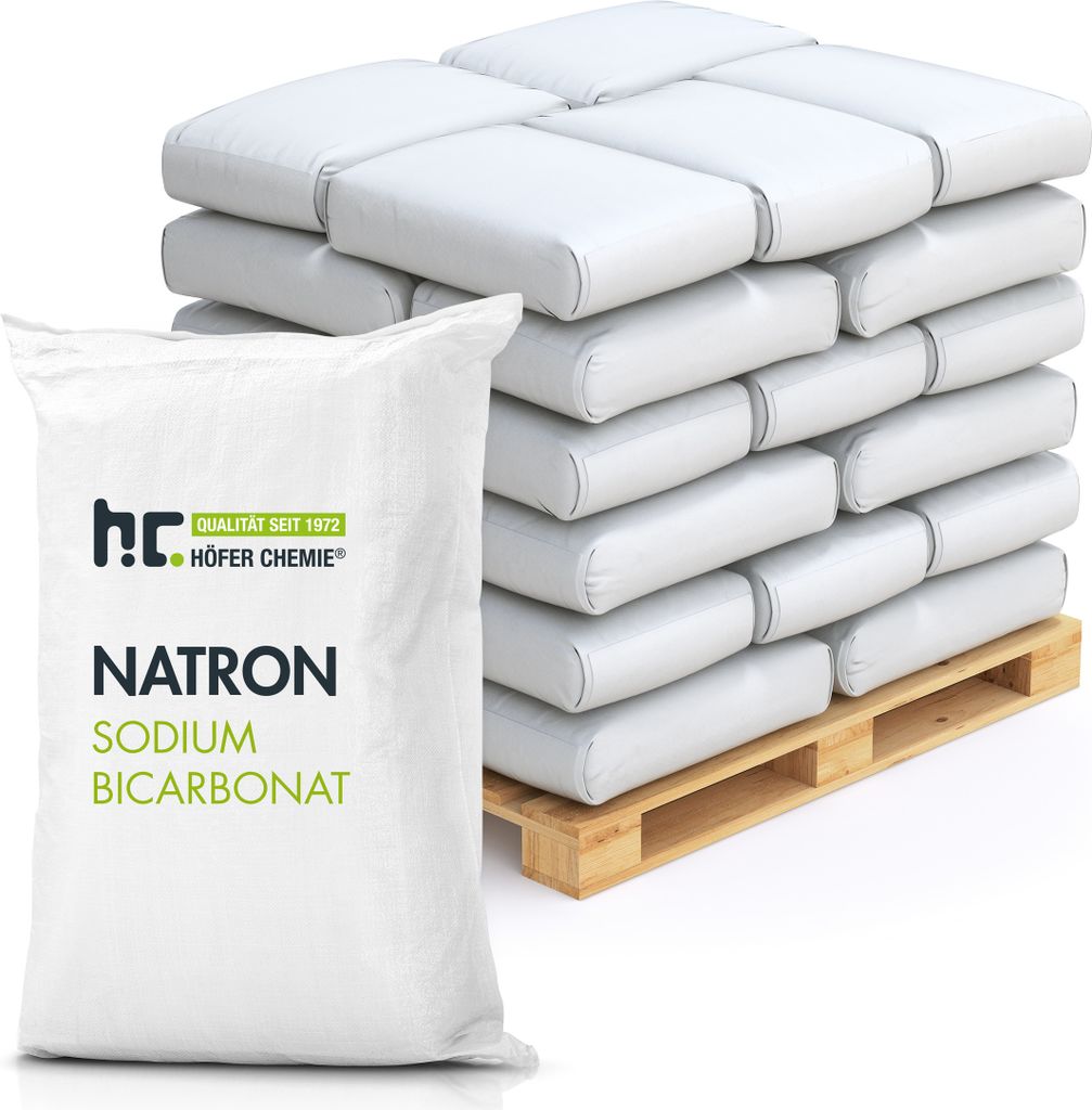 25 kg Natron Backsoda Natriumhydrogencarbonat in Lebensmittelqualität