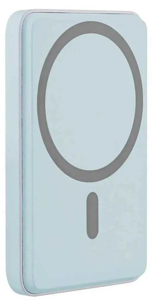 Batterie Externe T'nB BUMAG5BL 5000 mAh avec Chargement sans fil Bleu