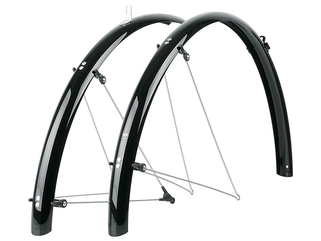 SKS Schutzblech Bluemels Shiny schwarz 28 Zoll Breite: 35mm Produktbild 