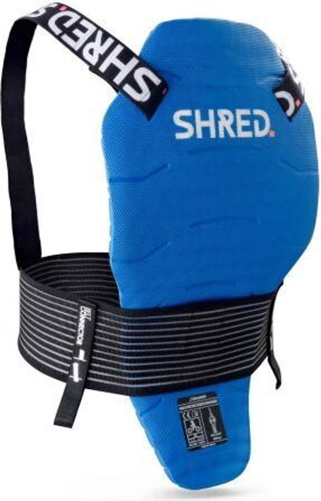 SHRED FLEXI RÜCKENPROTEKTOR NACKT - blau - L