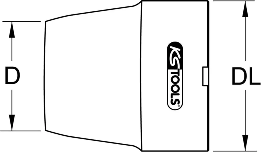KS Tools 1290112 Ring punch 12 mm - 2