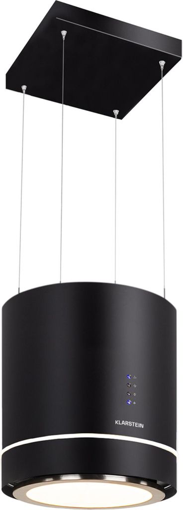 Klarstein Inselhaube, Dunstabzugshaube Freihängend, Kronleuchter-Kochinsel, Dunstabzugshaube mit Filter, Inselhaube mit Umluft, Dunstabzugshaube z...