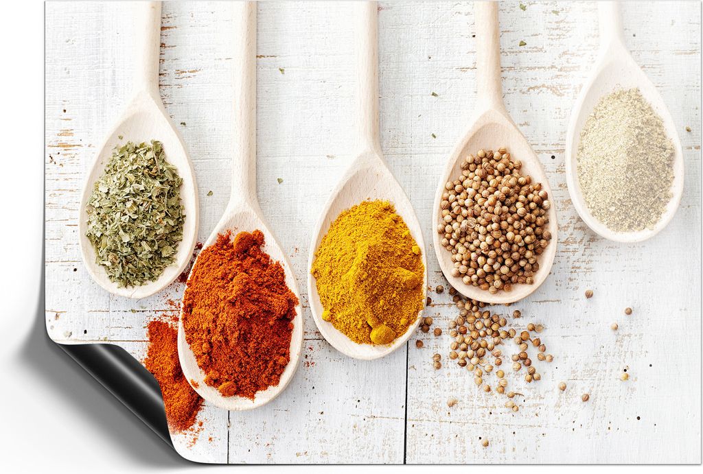 DEQORI Magnetmatte Universal 59x42 cm (A2) 'Aromenpalette' Magnetfolie Kalender Planer