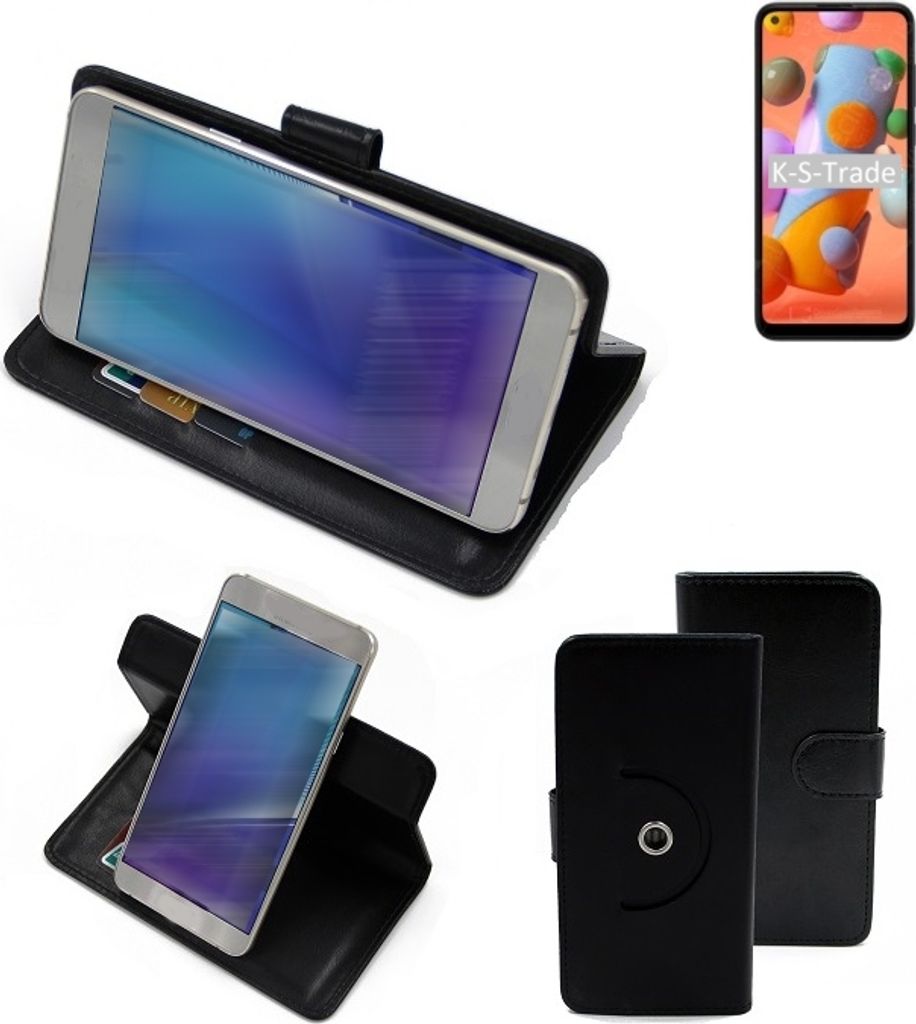 K-S-Trade Case Schutzhülle Handyhülle kompatibel mit Samsung Galaxy A11 Flipcase Smartphone Cover Handy Schutz Tasche Klapphülle Walletcase