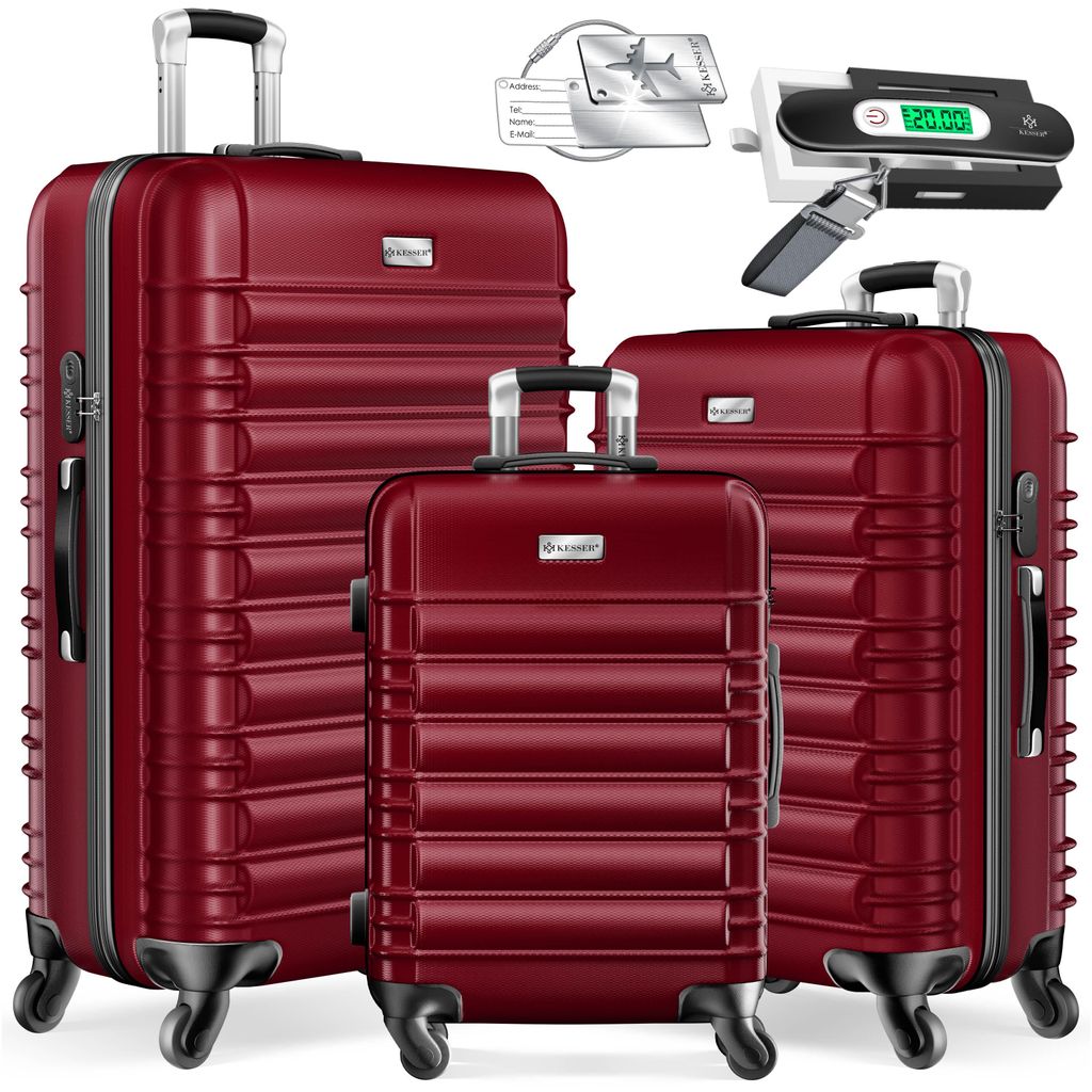 KESSER® 3tlg. Hartschalenkofferset Reisekofferset M-L-XL, 4 Produktbild 