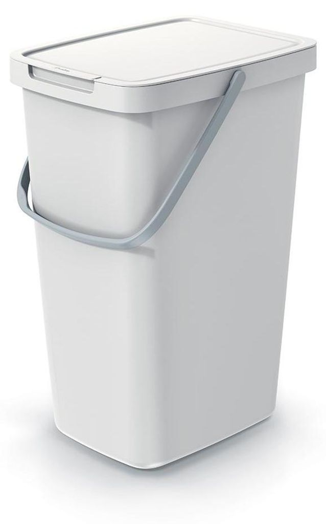 Abfallkorb 20L SYSTEMA Q COLLECT | Aschgrau Produktbild 