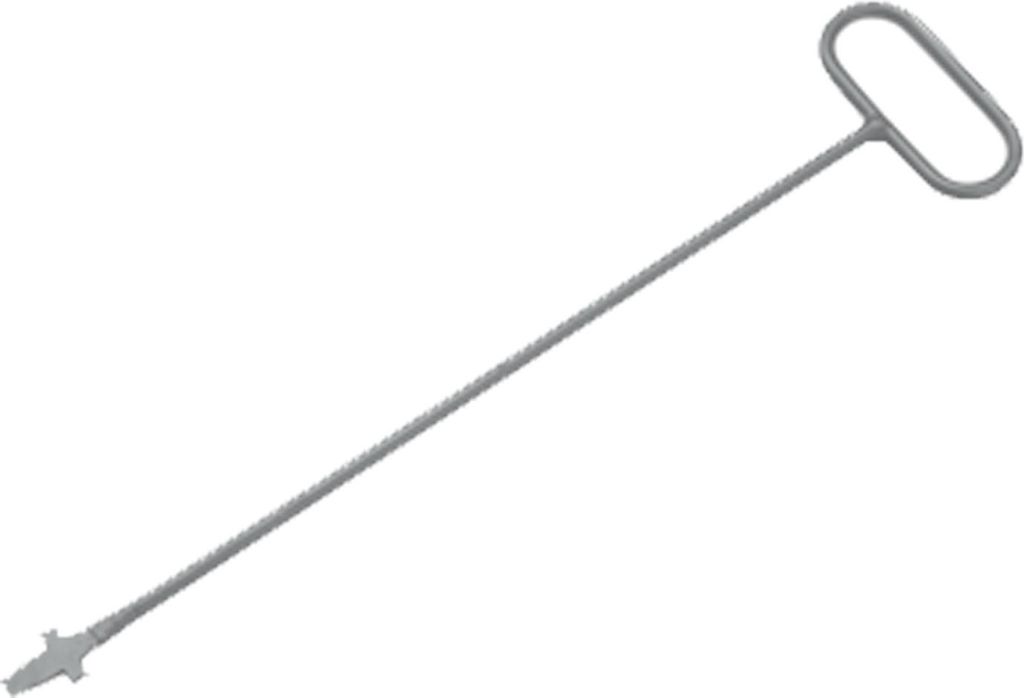 ACO Rosthaken 03429 Stahlhaken zum Anheben von Abdeckrosten bei Entwässerungsrinnen