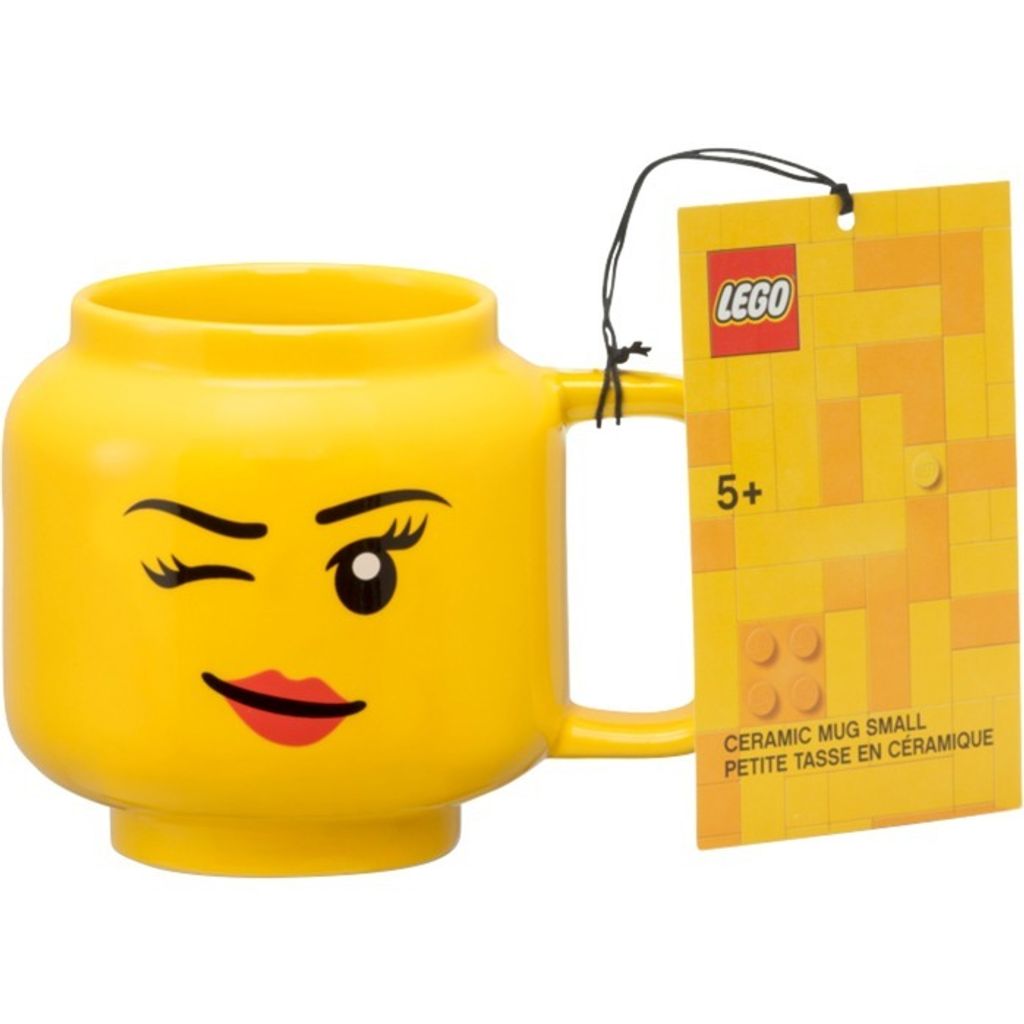 LEGO 40460813 Tazza da caffè LEGO WINKING GIRL, 255 ml,