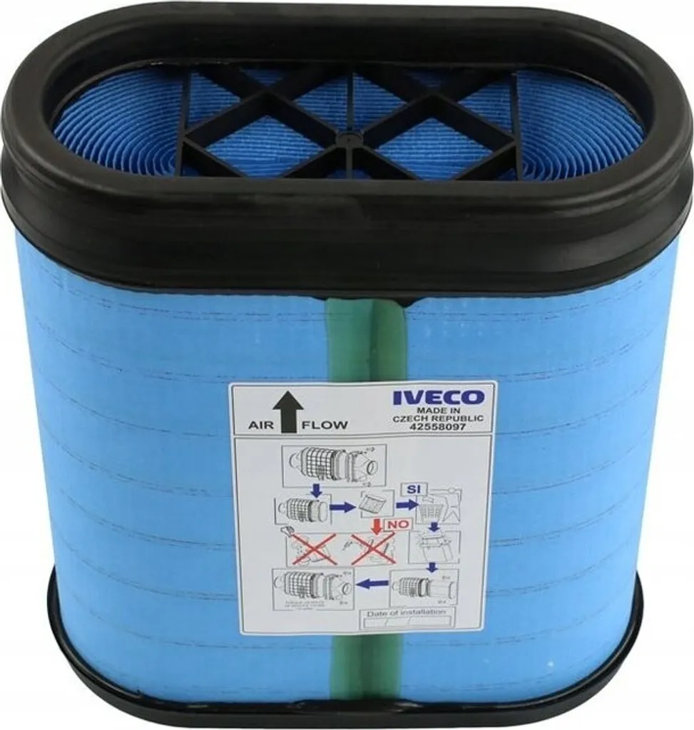 Filtre à air haute capacité IVECO 42558097 pour moteur EUROCARGO IV