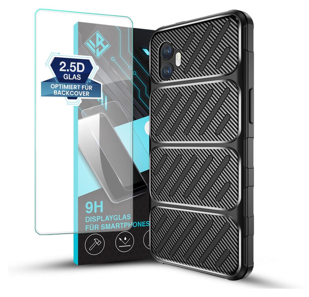 Handy Hülle für Samsung Galaxy Xcover7 Pro mit 9H Produktbild 