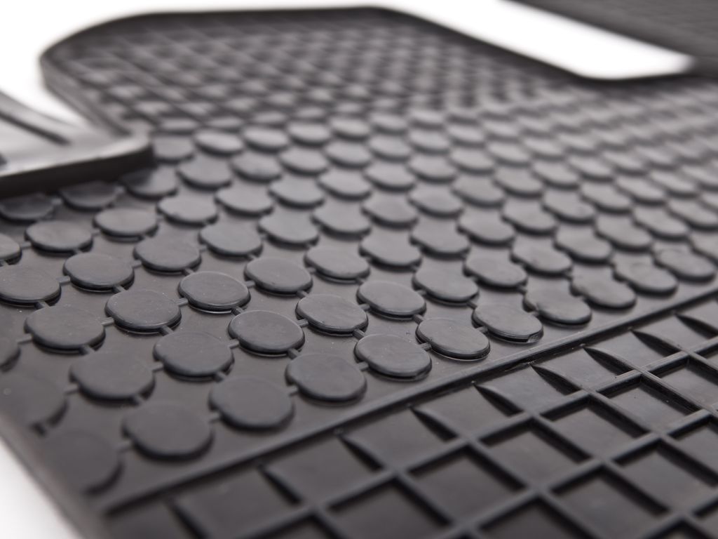 Gummimatten Für Renault Clio V (ab 2019) - Passgenaue Fußmatten Schwarz