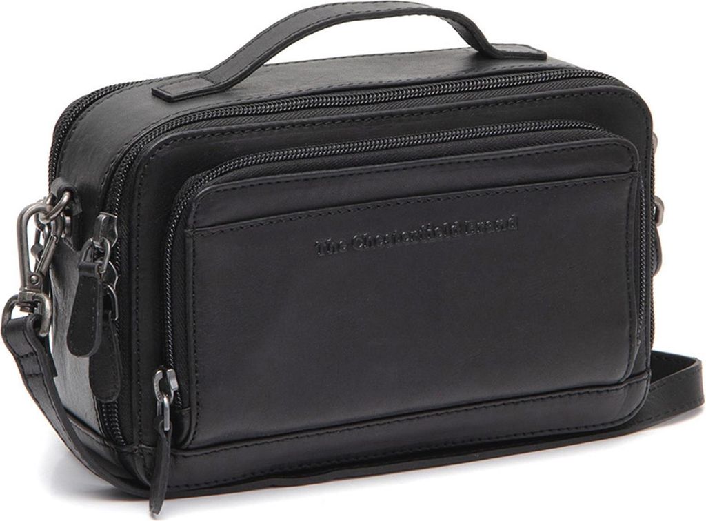 The Chesterfield Brand Umhängetasche Rovon Shoulderbag Black schwarz
