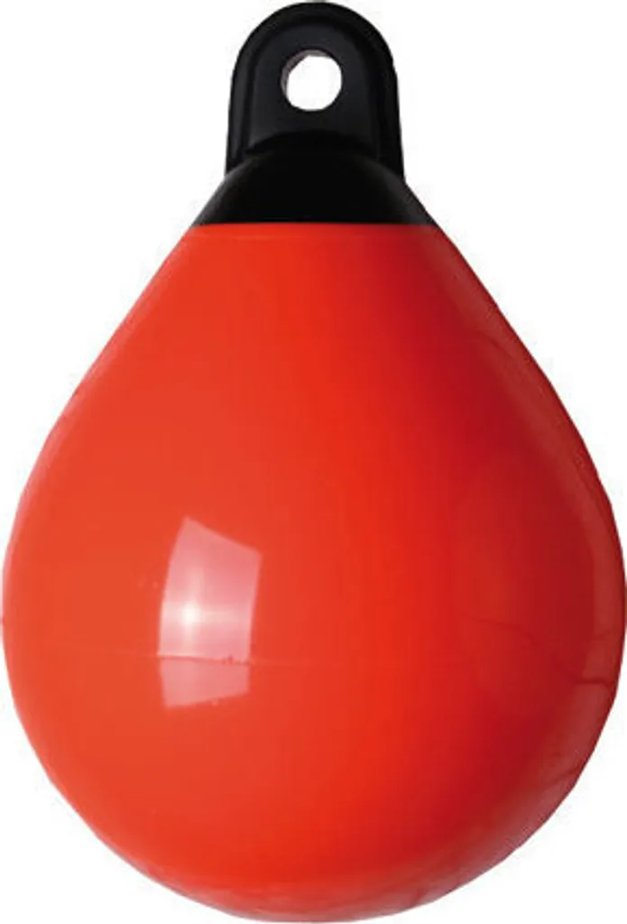 Bouée Majoni Orange 35 cm - Boule de défense robuste pour bateau