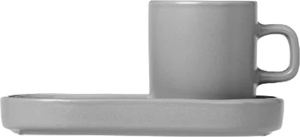 Tazza da caffè espresso Blomus -PILAR- 50 ml Mirage Gray Immagine del prodotto 
