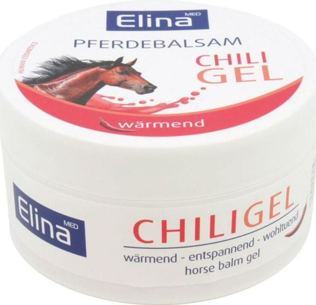 ELINA Creme 150ml Pferdebalsam Gel Chilli Produktbild 