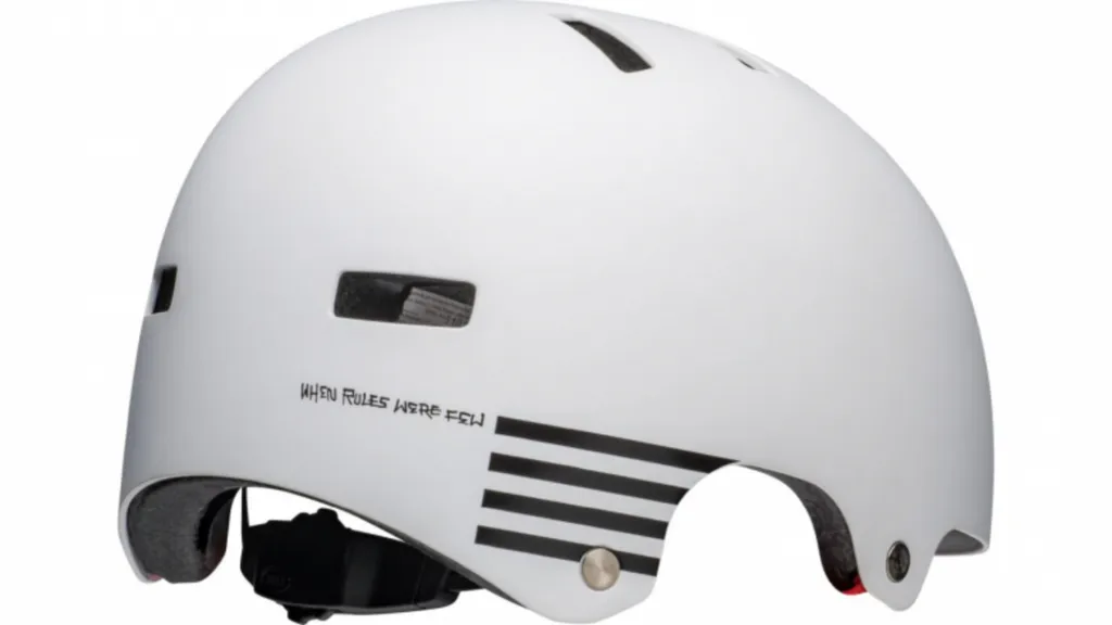 Casque Bell Local ajustable blanc taille M avec coque ABS rigide - 3