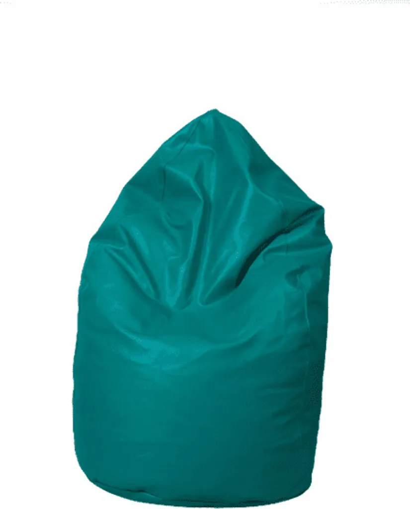Sac de siège XXXL 100x75 cm turquoise, pouf géant grand confort pour salon