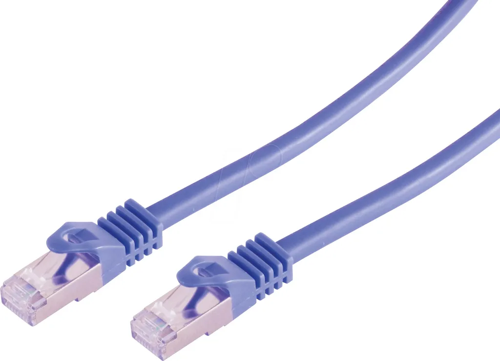 Cavo Ethernet CAT 7 10m Viola | Connessione Stabile per Smart Working