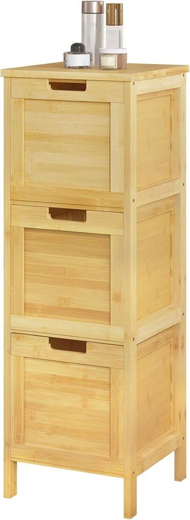EUGAD Badezimmerschrank schmal, mit 3 abnehmbaren Produktbild 