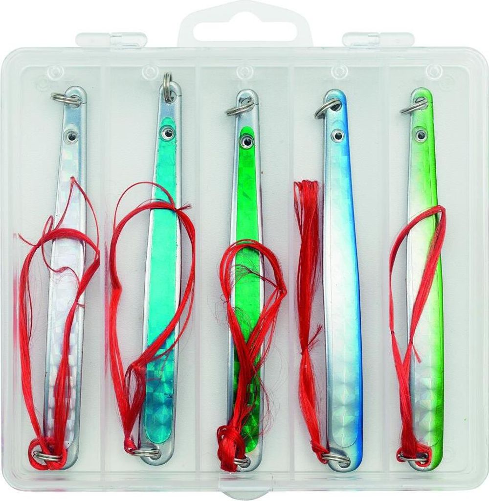 Kinetic Belone Flash Silky Mix Blinker - 5 Hornhechtköder, Gewicht:24g