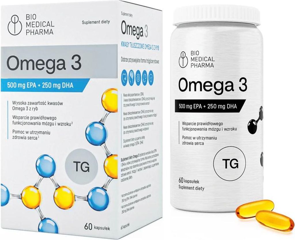 Medical Pharma Omega-3 60 Kapseln Produktbild 