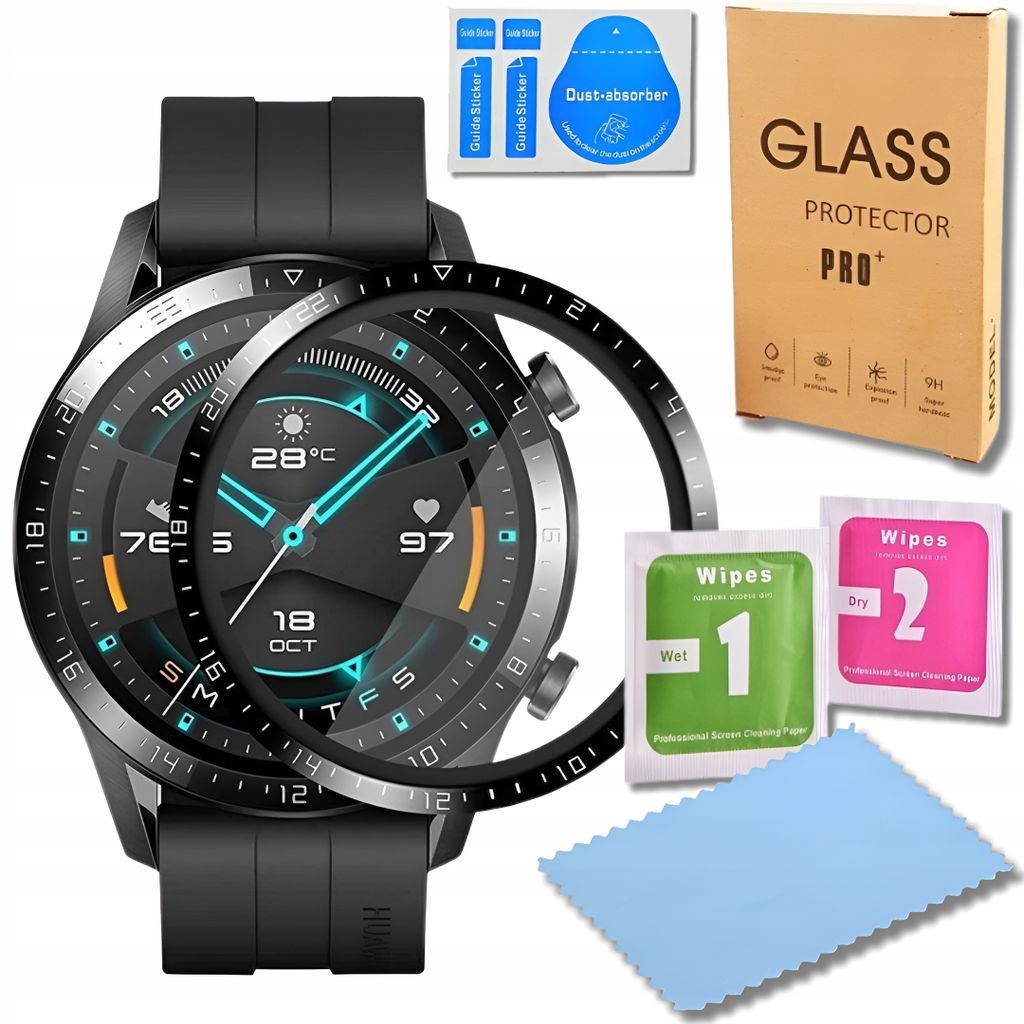 Hybridní Sklo Pro Huawei Watch Gt 2 46Mm Strong Set + Obrázek produktu 