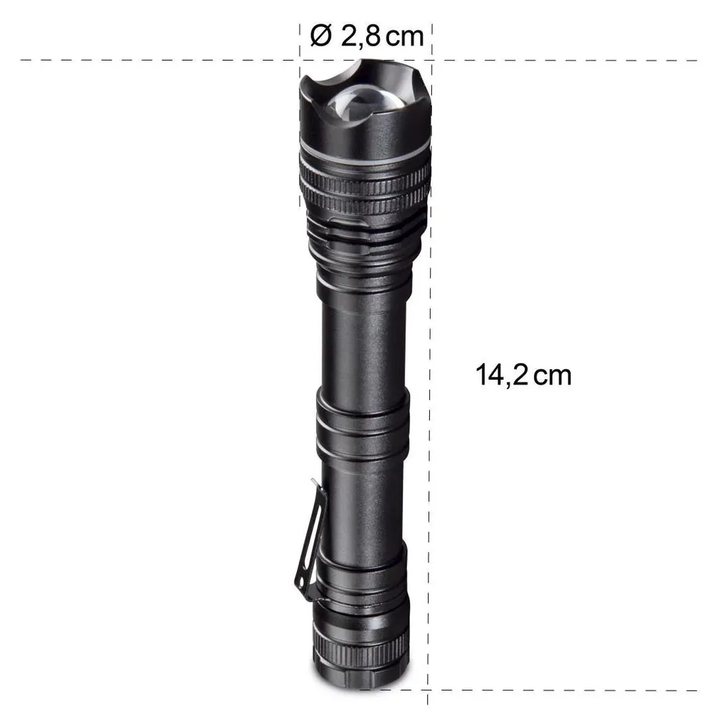 Lampe torche Hama Professional 2 puissante 200 lm contre le noir