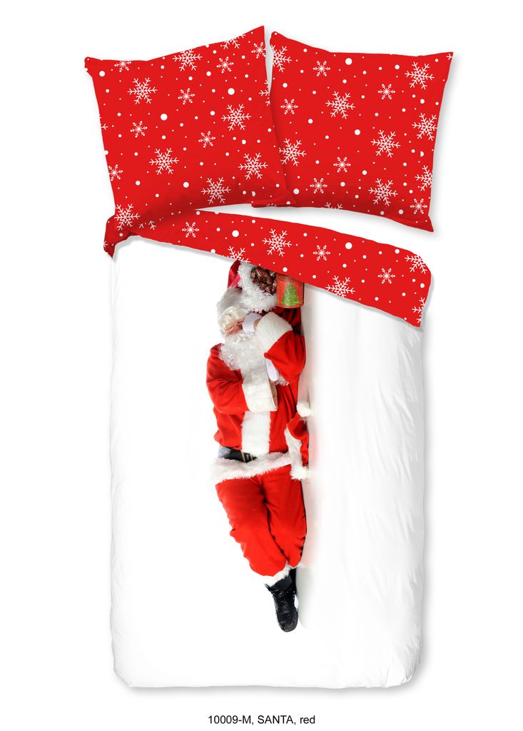 Duvet cover Pure 135x200 + 1* 80x80 cm - Santa Claus