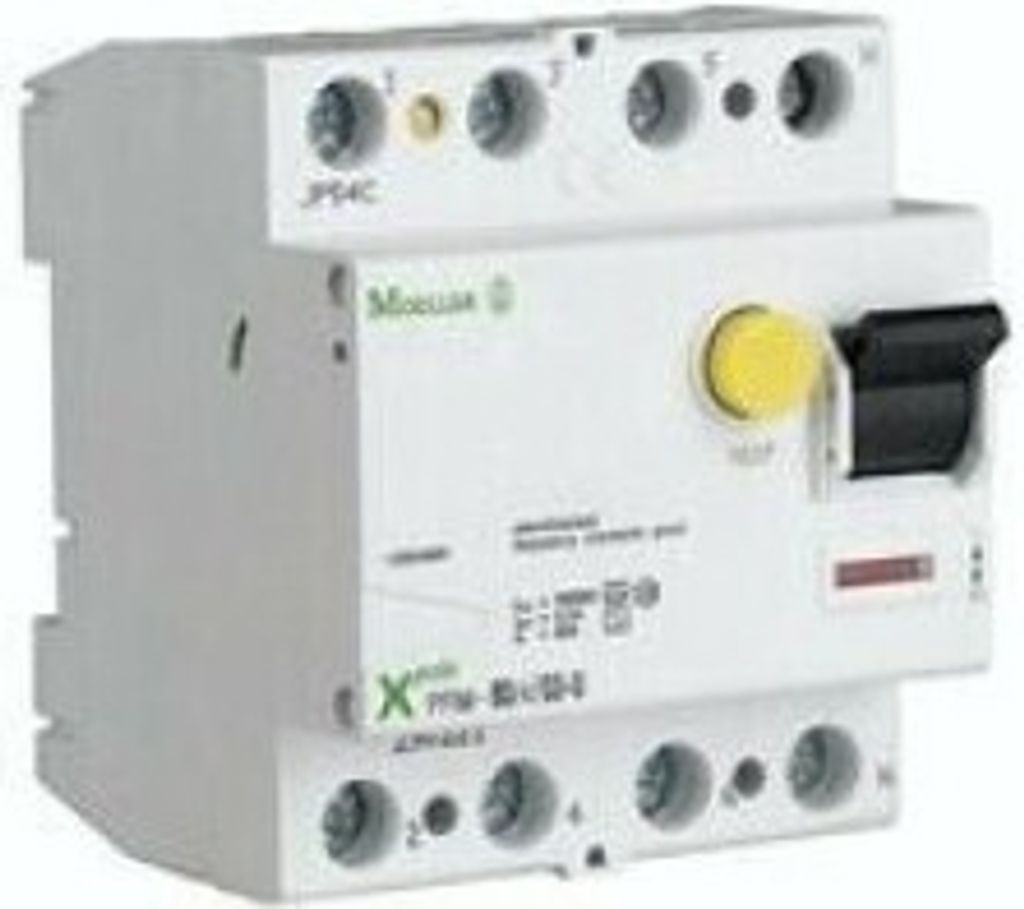 Eaton FI-Schalter Typ A/S 10kA 63A/4pol/100mA Eaton PFIM-63/4/01-S/A-MW, 1 Stk.