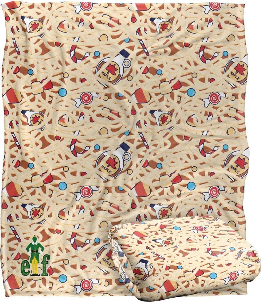 Elf Couverture Maple Syrup TV19116 Taille Unique Douce et Colorée