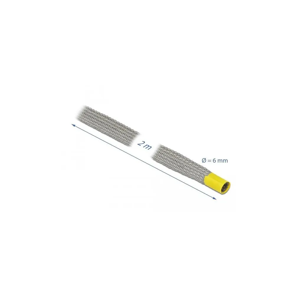 Calza Schermata per Cavi Delock 6mm | Stop Interferenze EMV DIY