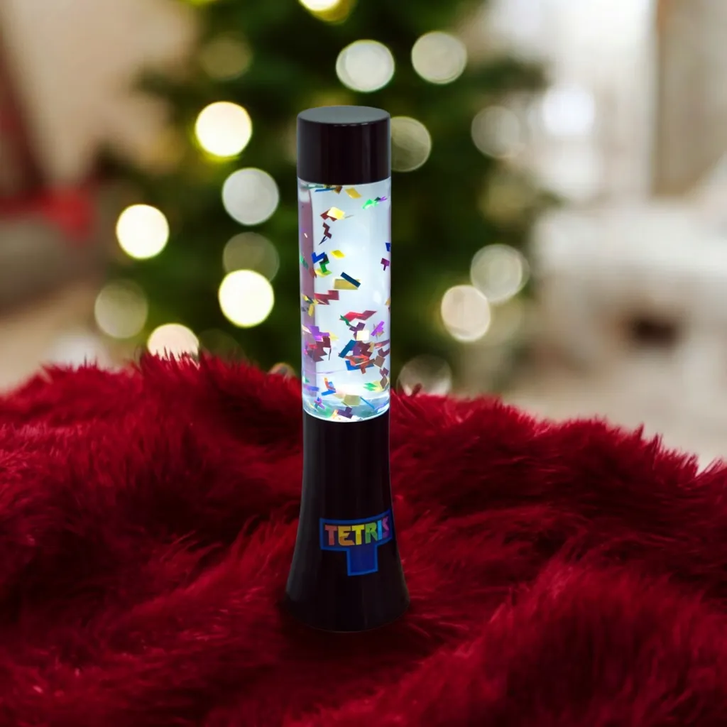 Lampe Tetris multicolore - Éclairage rétro gaming en ABS de 20cm - 7