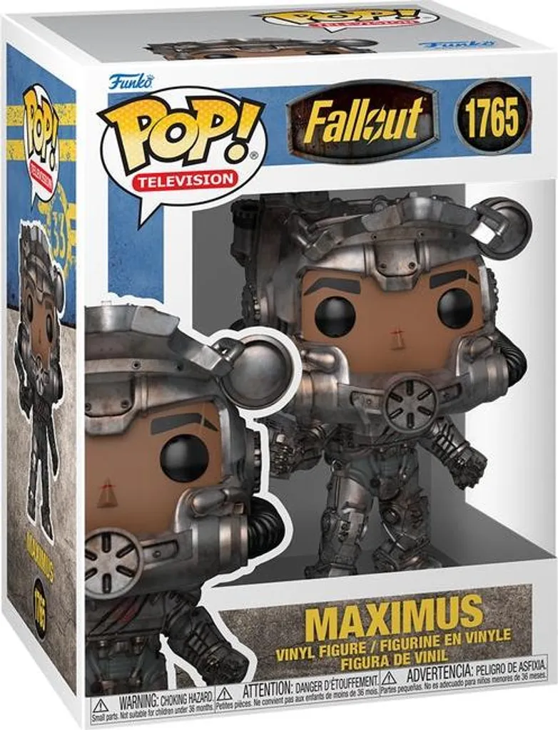 Funko Pop! Fallout Maximus avec variante Chase - Figurine Vinyle n°1558