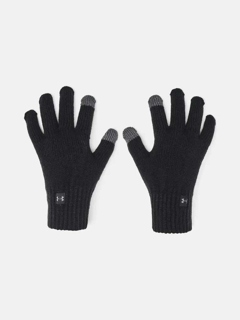 Gants Under Armour Halftime Noir - Maille Douce et Isolation Active