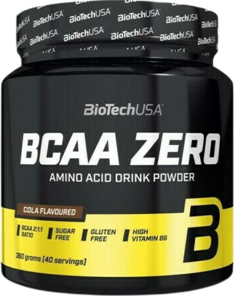 BioTech USA BCAA Zero 360 g cola / BCAA aminokyseliny / Obrázok produktu 