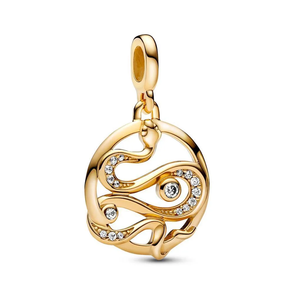 Pandora ME Medaglione Serpente 762301C01 Oro 14k - Qualità Artigianale
