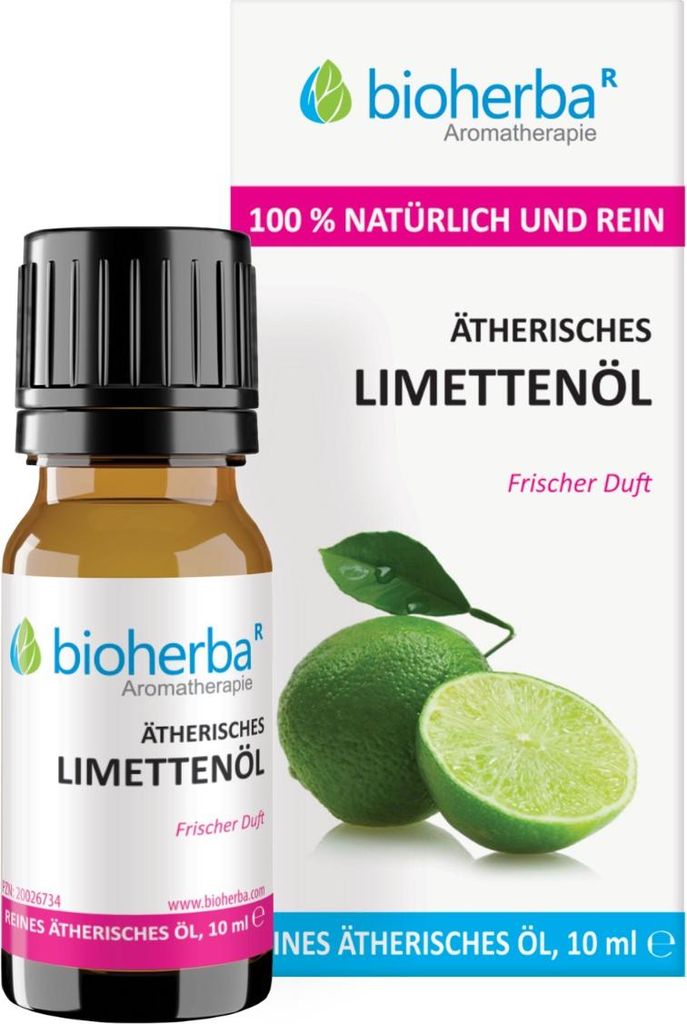 Bioherba Ätherisches reines Limettenöl 10 ml Produktbild 