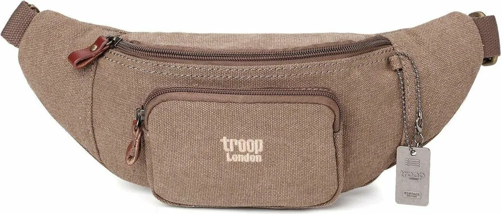 Sac ventral femme TROOP toile canvas - Sac banane idéal pour vos sorties