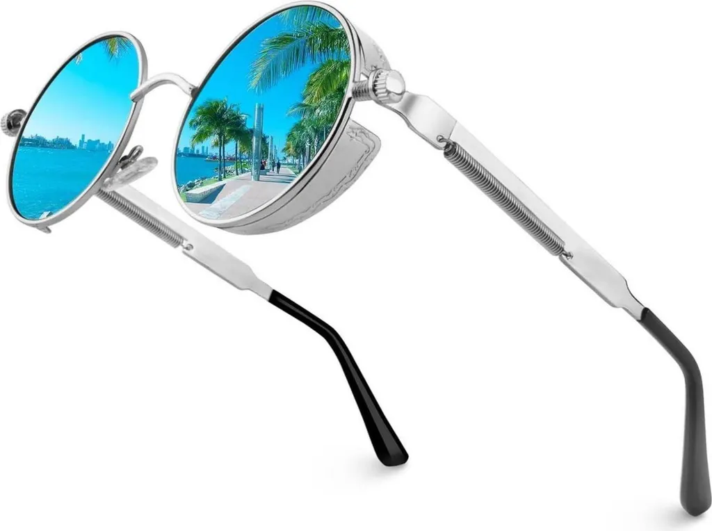 Occhiali CGID Tondi Polarizzati UV400 - Design Leggero e Qualità Ottica