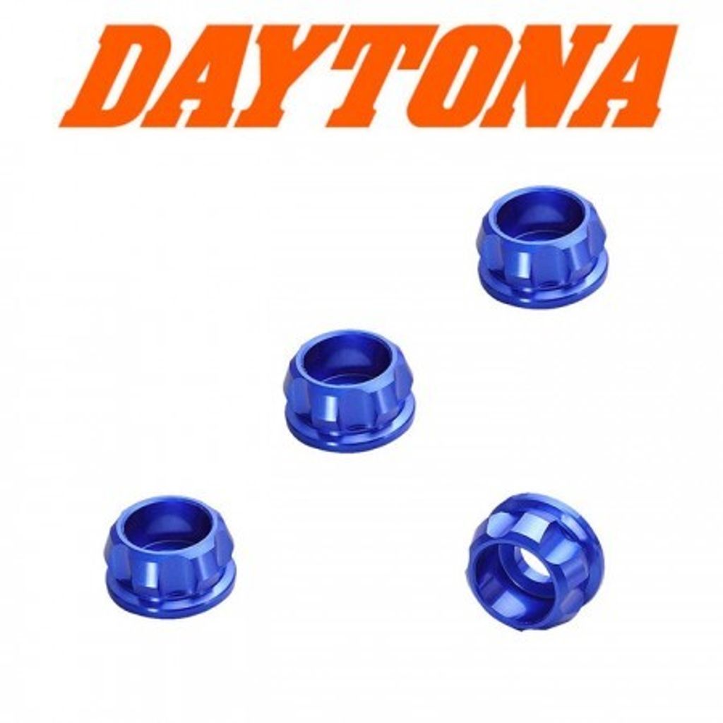 Konischer Zierring Alu Blau 6mm 4Stck Produktbild 
