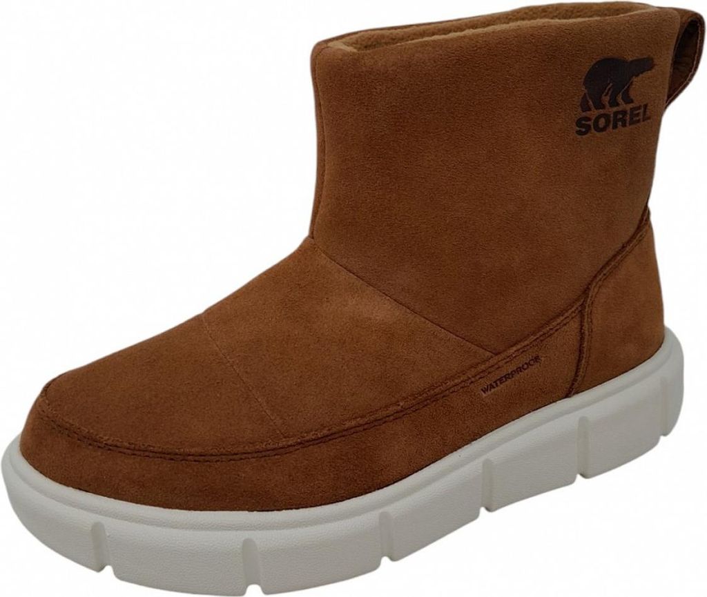 SOREL Explorer III Slip On wasserdichte Damen Winterstiefel braun EU 42