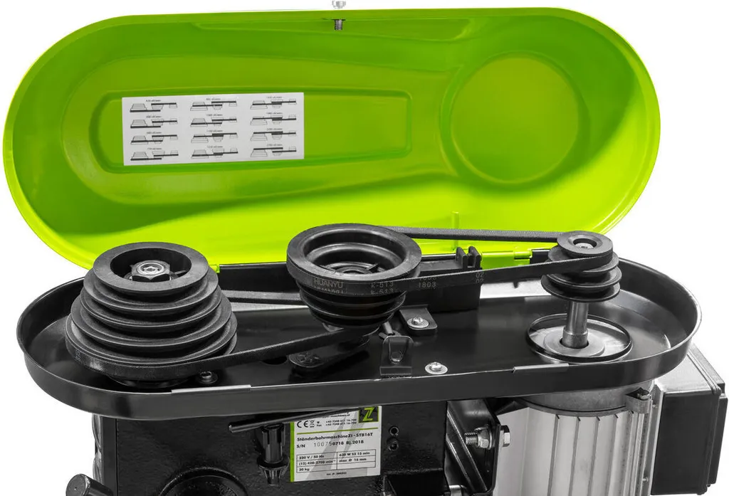 Perceuse à colonne puissante 630W avec table rotative inclinable